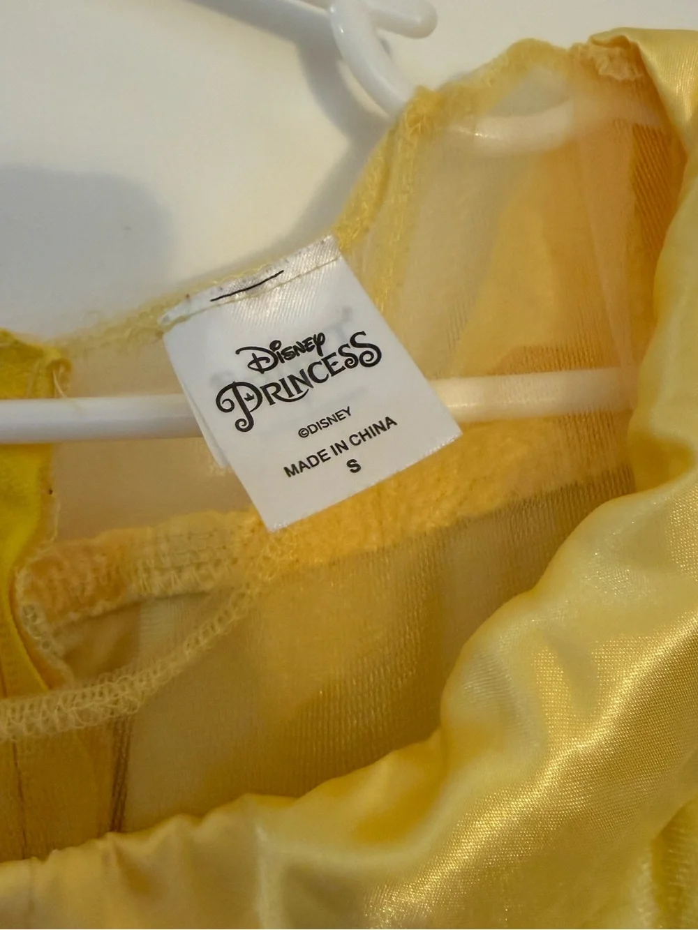 Spirit Belle Yellow Princess Ball Gown Kids Costume